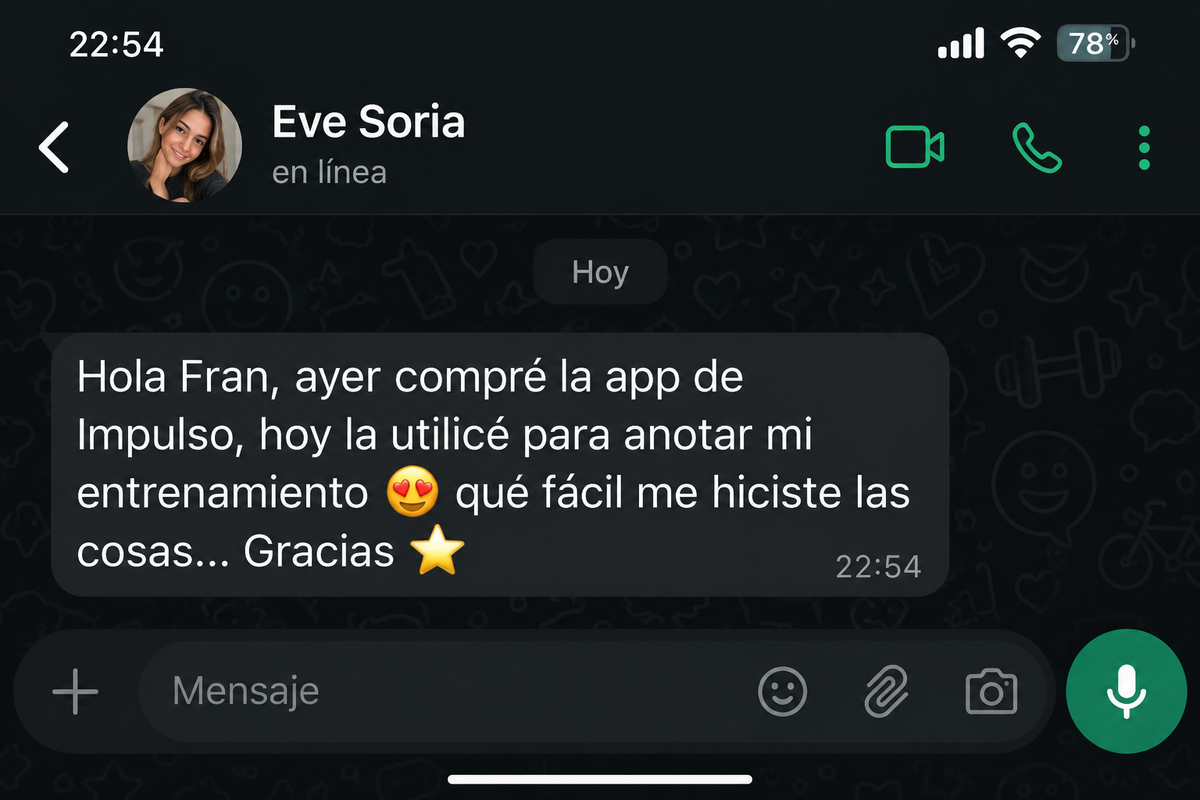 Experiencia de usuario de IMPULSO PRIME